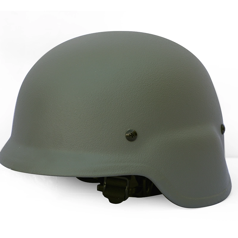 Tactical Nij Iiia Pasgt Bulletproof Ballistic Helmet Aramid PE Russian Green Army