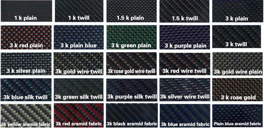 High Quality Light Weight Epoxy Resin 3K Colorful Carbon Fiber Sheet